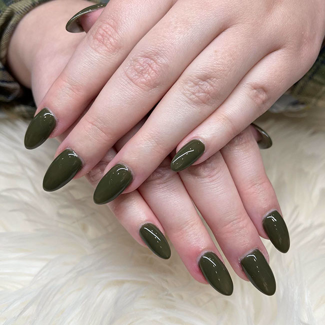 The Green Jade Nail-Art Trend For Fall | POPSUGAR Beauty